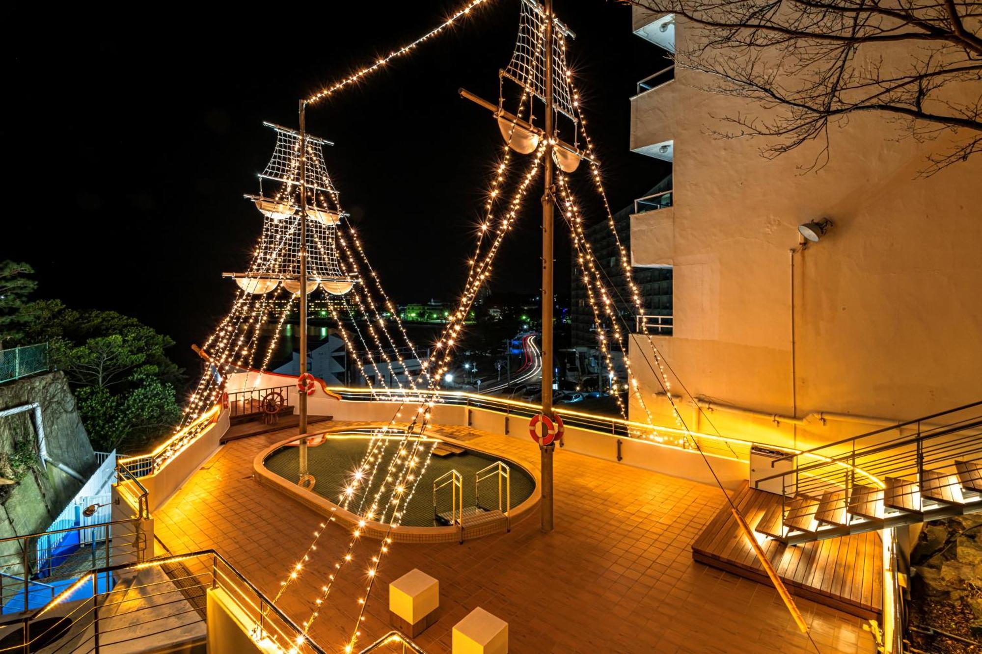 Hotel Sanrakuso Shirahama Dış mekan fotoğraf
